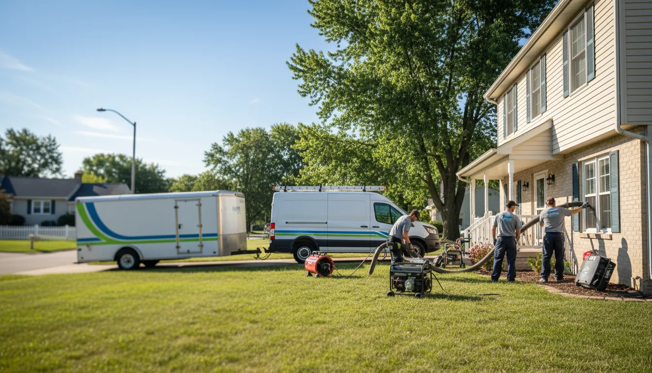 Flooded Basement Restoration And Cleanup With Repair in Tryon, NE near me